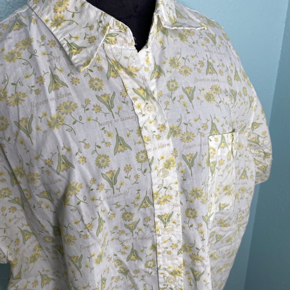 Basic Editions Plus Size Floral Blouse - image 4